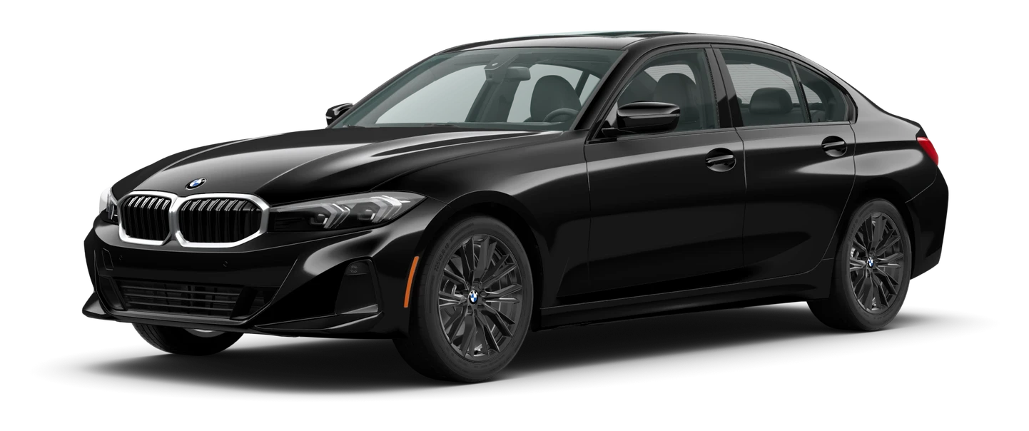 Black executive sedan